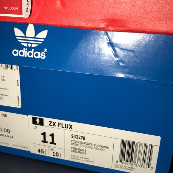 ADIDAS ZX FLUX US SIZE 11 - Picture 5 of 5